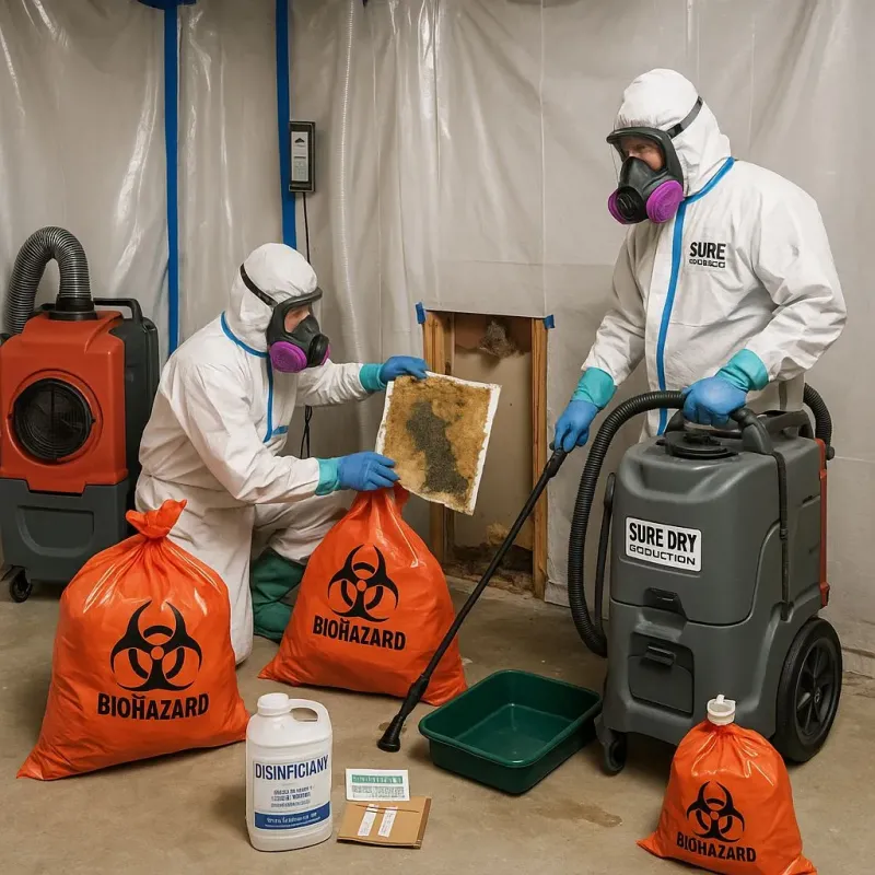 Contaminated Water Handling Protocols process in Parkway, CA