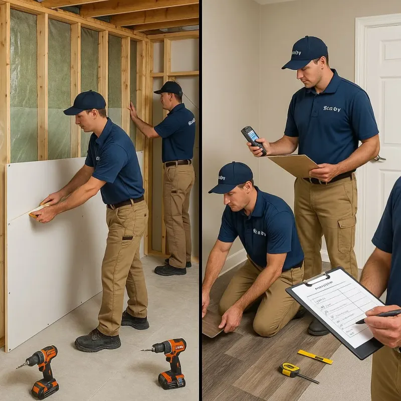 Repairs and Reconstruction process in Parkway, CA